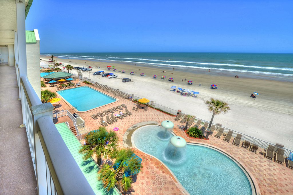 Daytona Beach Resort - Studio Oceanfront Condo Rental 504