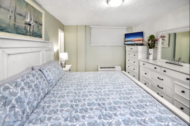 Bedroom Smart TV- Comfortable king bed