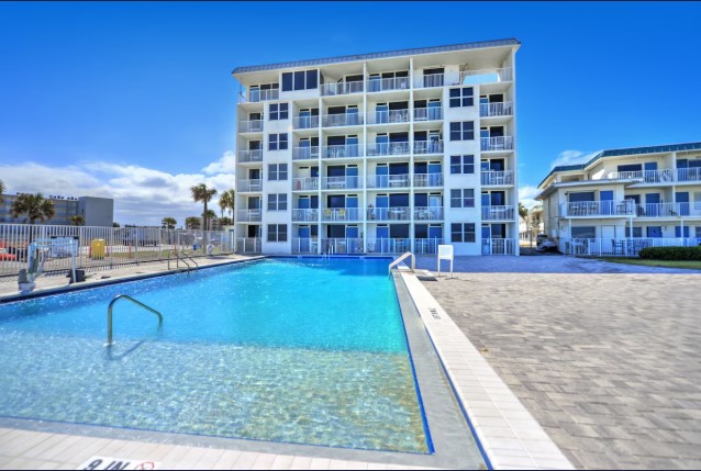 Pools steps from patio11