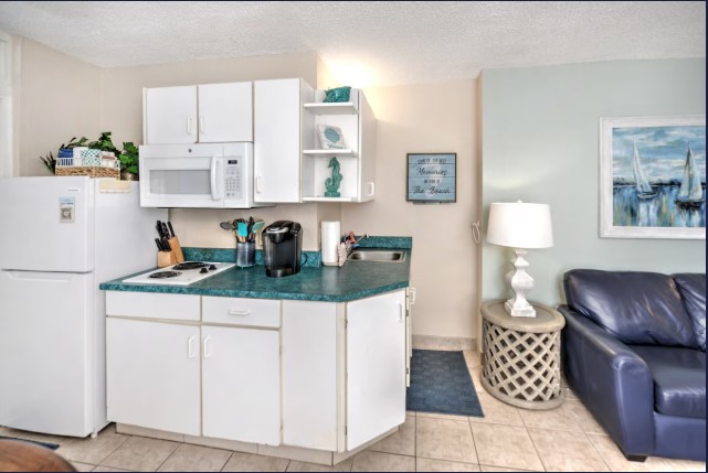 Sitting at table - looking at Kitchen